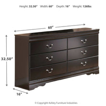 Load image into Gallery viewer, Huey Vineyard - Six Drawer Dresser - Black