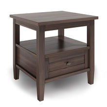 Load image into Gallery viewer, Warm Shaker - End Table - Warm Walnut Brown