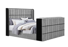 Load image into Gallery viewer, Isabella - King Bed Headboard With LED - Gray
