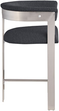 Load image into Gallery viewer, Romeo - Boucle Counter Stool With Silver Base (Set of 2)