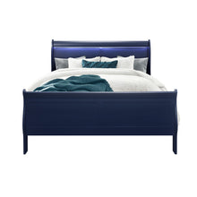 Load image into Gallery viewer, Charlston - Modern Sleigh Design Bed With LED