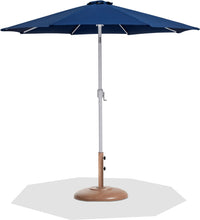 Load image into Gallery viewer, Fiji - Aluminum Patio Umbrella With Round Teak And White Base