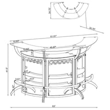 Load image into Gallery viewer, Dallas Home Bar - Ego Home Furniture