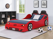 Load image into Gallery viewer, Colen - Twin Car Bed With LED