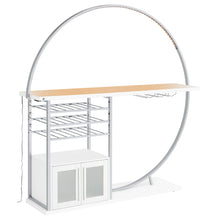 Load image into Gallery viewer, Risley Wine Cabinet with LED Lighting