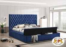 Load image into Gallery viewer, B564 - Velvet Bed