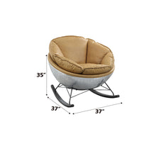 Load image into Gallery viewer, Pippin - Top Grain Leather Rocking Chair - Morocco