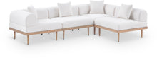 Load image into Gallery viewer, Laguna - 4 Piece 106.5" Upholstered Outdoor Patio Modular Sectional