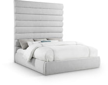 Load image into Gallery viewer, Adam - Linen Fabric Bed With 89" Headboard