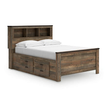 Load image into Gallery viewer, Trinell - Bookcase Bed With Storage