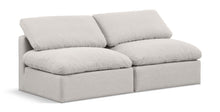 Load image into Gallery viewer, Indulge - Linen 2 Seat Modular Armless Sofa