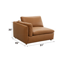 Load image into Gallery viewer, Brighton - Top Grain Modular Sectional - Brown