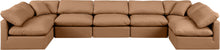Load image into Gallery viewer, Indulge - Faux Leather 7 Piece Modular U-Shaped Sectional