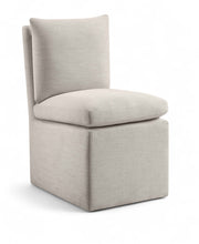 Load image into Gallery viewer, Nelori - Linen Textured Performance Fabric Upholstered Dining Chair (Set of 2)
