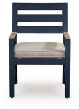 Load image into Gallery viewer, East Beach - Arm Chair With Cushion (Set of 2) - Blue
