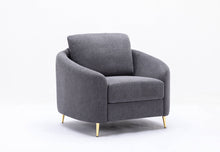 Load image into Gallery viewer, Yuina - Linen Chair - Gray