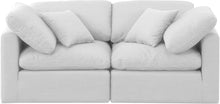 Load image into Gallery viewer, Indulge - Linen 2 Piece Modular Sofa - White