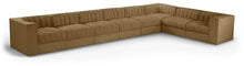 Load image into Gallery viewer, Rummi - Velvet Performance Fabric Upholstered 8 Piece Modular Sectional (With 3 Corner Chairs)