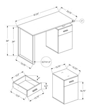 Load image into Gallery viewer, Computer Desk, Home Office, Laptop, Left, Right Set-Up, Storage Drawers, Work, Contemporary, Modern