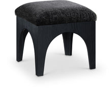 Load image into Gallery viewer, Lawson - Chenille Fabric Ottoman - Black Base