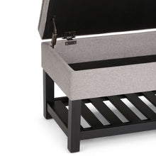 Load image into Gallery viewer, Cosmopolitan - Storage Ottoman Bench With Open Bottom