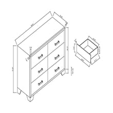 Load image into Gallery viewer, Omoda - Dresser - White
