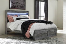 Load image into Gallery viewer, Baystorm - Queen/King Platform Rails - Gray