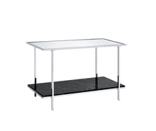 Load image into Gallery viewer, Angwin - Mirrored Faux Marble Console Table - Multi