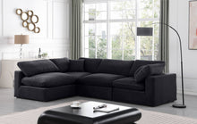 Load image into Gallery viewer, Comfy - 4 Piece Velvet Modular Armless Sectional