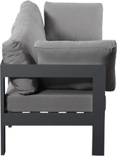 Load image into Gallery viewer, Nizuc - Outdoor Patio 3 Seat Modular Sofa With Gray Frame