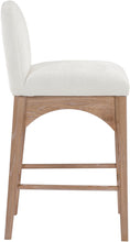 Load image into Gallery viewer, Waldorf - Chenille Stool With Natural Legs
