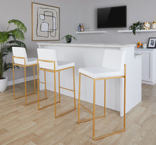 Load image into Gallery viewer, Fuji - Contemporary Design High Back Barstool