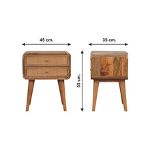 Load image into Gallery viewer, Close Knit 2 Drawer Nightstand - Oak