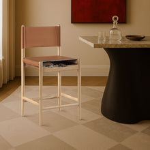 Load image into Gallery viewer, Rawlins - Counter Stool - Natural Frame