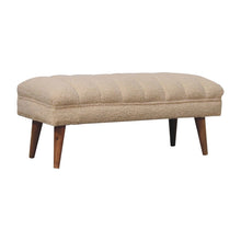 Load image into Gallery viewer, Puffer Bench - Beige