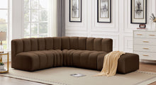Load image into Gallery viewer, Arc - Velvet 5 Piece Corner Modular Sofa