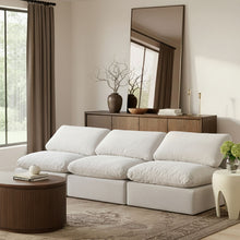 Load image into Gallery viewer, Indulge - Velvet 3 Seat Modular Armless Sofa
