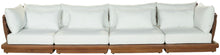 Load image into Gallery viewer, Mirella - 4 Piece Water Resistant Fabric Outdoor Patio Modular Sectional