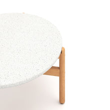 Load image into Gallery viewer, Solstice - Coffee Table Terrazzo Top - White
