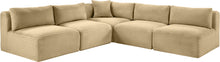 Load image into Gallery viewer, Shaggy - 5 Piece Modular Corner Armless Sectional