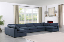 Load image into Gallery viewer, Comfy - 7 Piece Linen Modular Armless Sectional