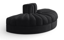 Load image into Gallery viewer, Rummi - Velvet Performance Fabric Upholstered 2 Piece Rounded Modular Loveseat