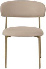 Load image into Gallery viewer, Lupita - Dining Chair With Brushed Gold Legs (Set of 2)
