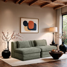 Load image into Gallery viewer, Stellar - 2 Piece 76" Upholstered Modular Armless Loveseat