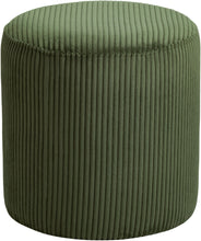 Load image into Gallery viewer, Roy - Round Microsuede Ottoman / Stool