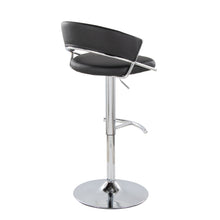 Load image into Gallery viewer, Jie - Contemporary Adjustable Barstool With Swivel & Rounded T Footrest (Set of 2)