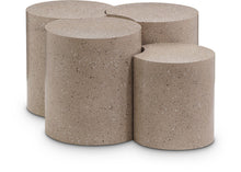 Load image into Gallery viewer, Dimple - 20" 4 Piece Modular Coffee Table - Terazzo Finish