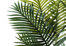 Load image into Gallery viewer, 57" Tall, Artificial Plant, Palm Tree, Indoor, Faux, Fake, Floor, Greenery, Potted, Real Touch, Decorative - Green / Black