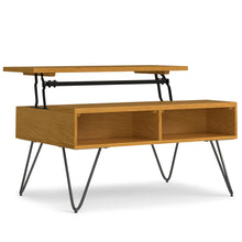 Load image into Gallery viewer, Hunter - Lift Top Coffee With Hidden Storage - Oak