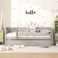 Load image into Gallery viewer, Multifunctional Wooden Daybed Bed